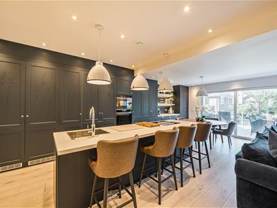 Reception Room/Open Plan Kitchen/Diner: